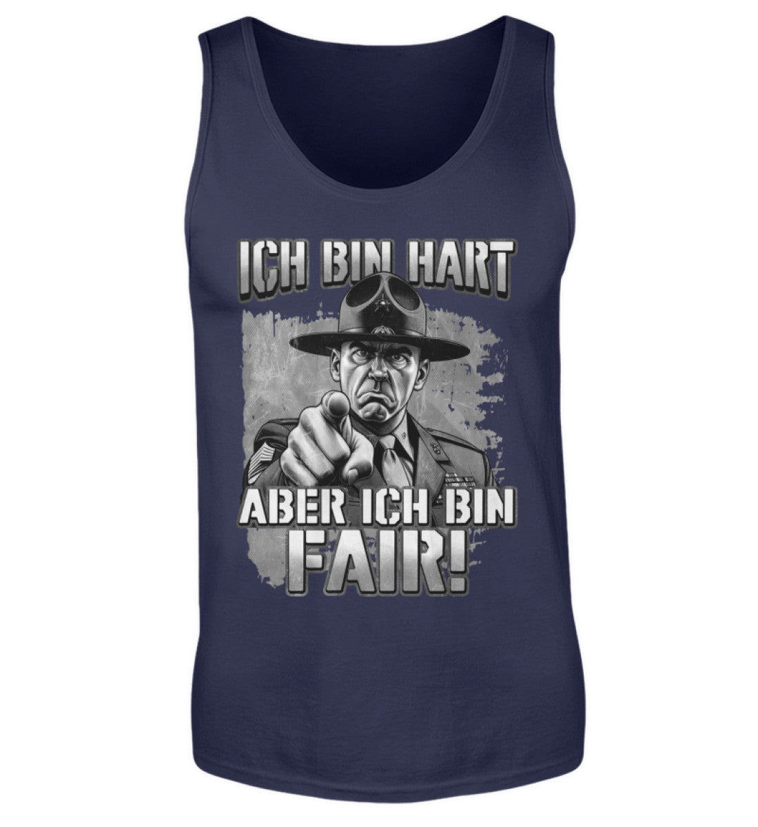 Ich bin Hart - Herren Tanktop, Herren Tank-Top Farbe: Navy 22.95 €