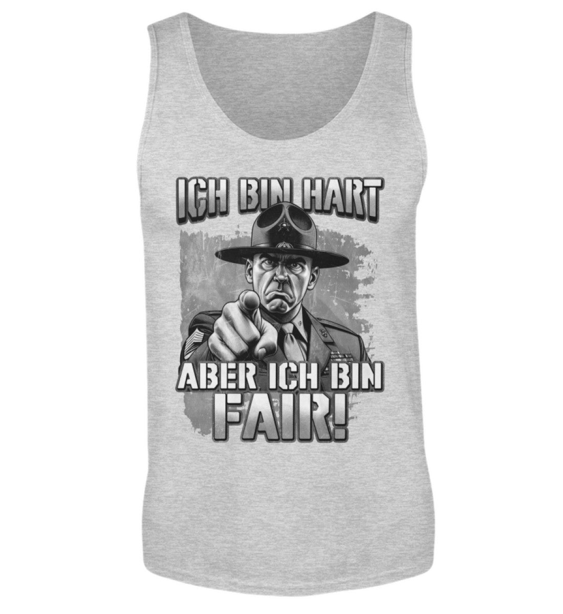 Ich bin Hart - Herren Tanktop, Herren Tank-Top Farbe: Sport Grey (Heather) 22.95 €