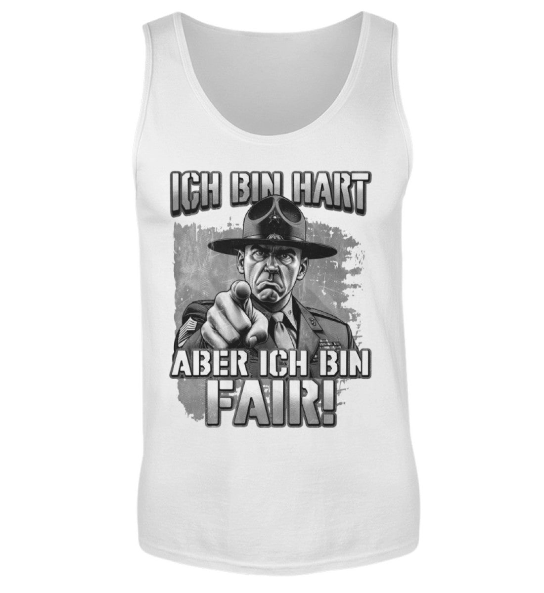 Ich bin Hart - Herren Tanktop, Herren Tank-Top Farbe: White 22.95 €