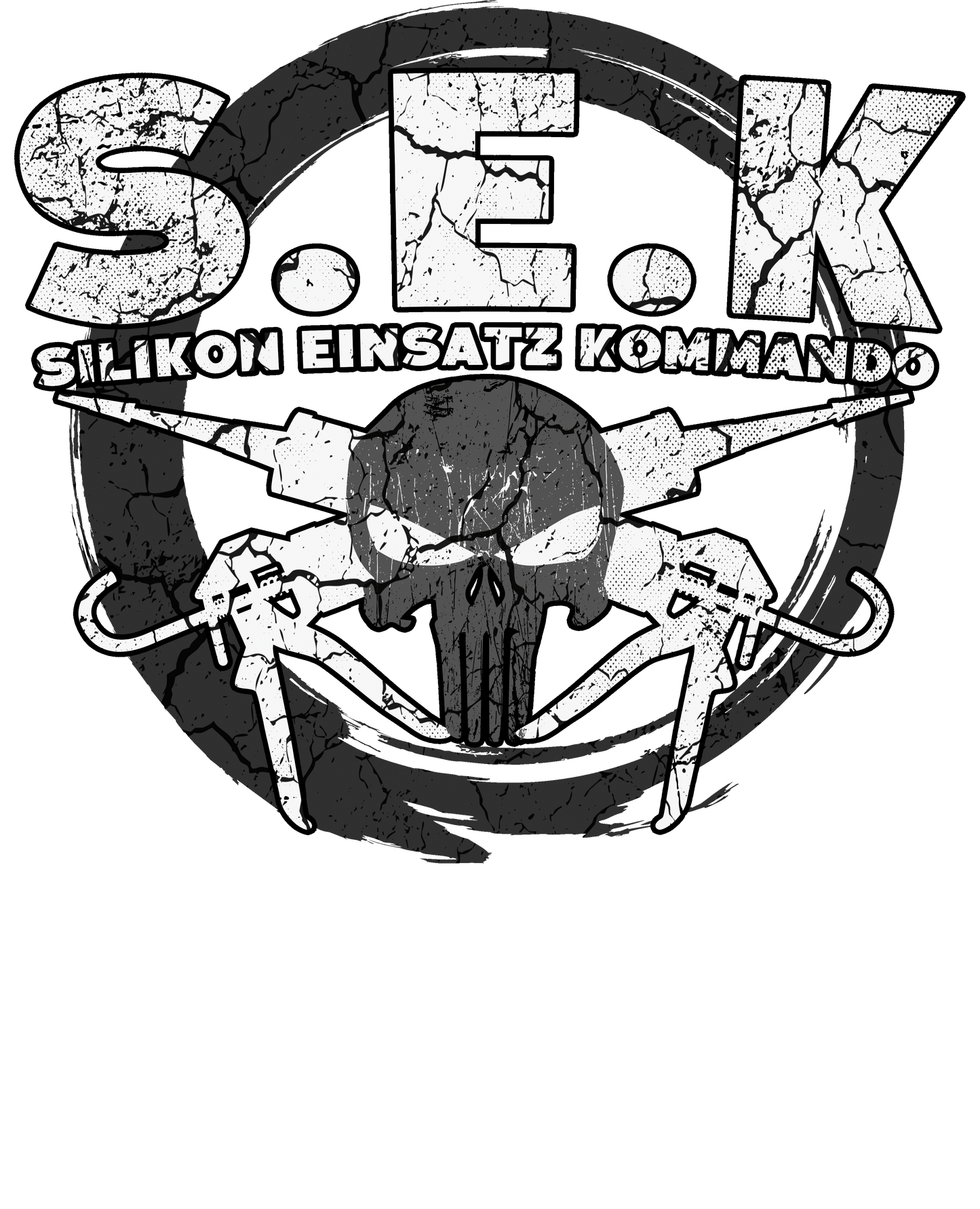 Witzige Herren T-Shirts, S.E.K - Herren Funshirt 20.00 € Farbe: Black WORKSWEAR.DE