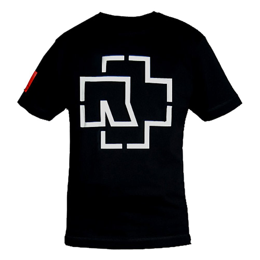 Rammstein Herren T-Shirt Logo Offizielles Band Merchandise Fan Shirt schwarz mit mehrfarbigem Front und Seiten Print (M, Schwarz) Textilien 30.00 € WORKSWEAR.DE
