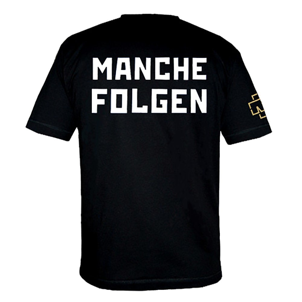 Rammstein, T-Shirt "MANCHE FÜHREN MANCHE FOLGEN", L,Schwarz Textilien 28.00 € WORKSWEAR.DE