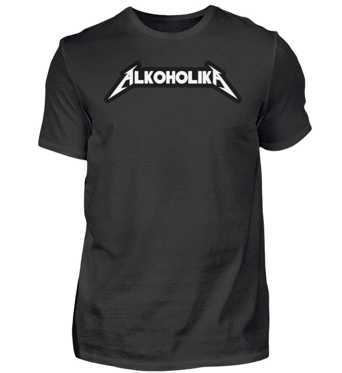 Witzige Herren T-Shirts, Alkoholika - Herren Funhirt 20.00 € Farbe: Black WORKSWEAR.DE