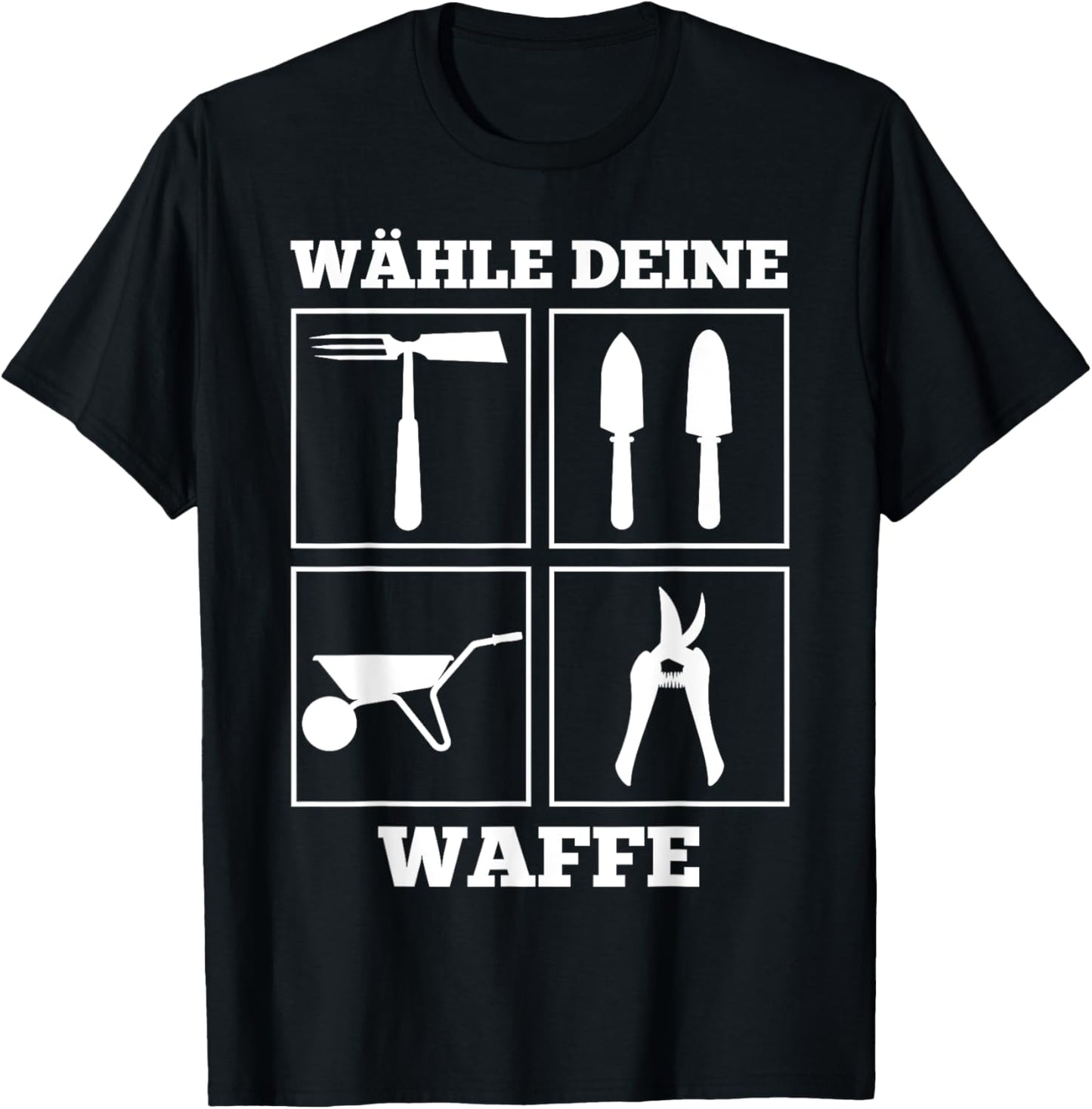 Wähle deine Waffe für Hobby-Gärtner im Garten T-Shirt Textilien 19.99 € WORKSWEAR.DE