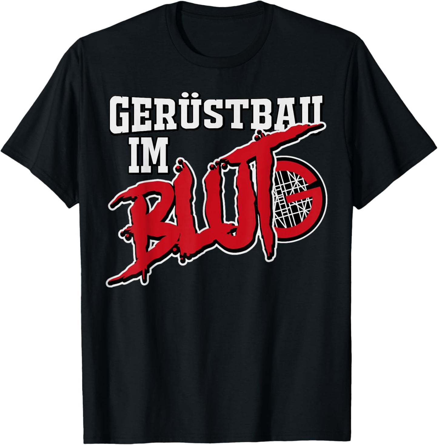 Herren Gerüstbau im Blut / Gerüstbauer T-Shirt Textilien 18.95 € WORKSWEAR.DE