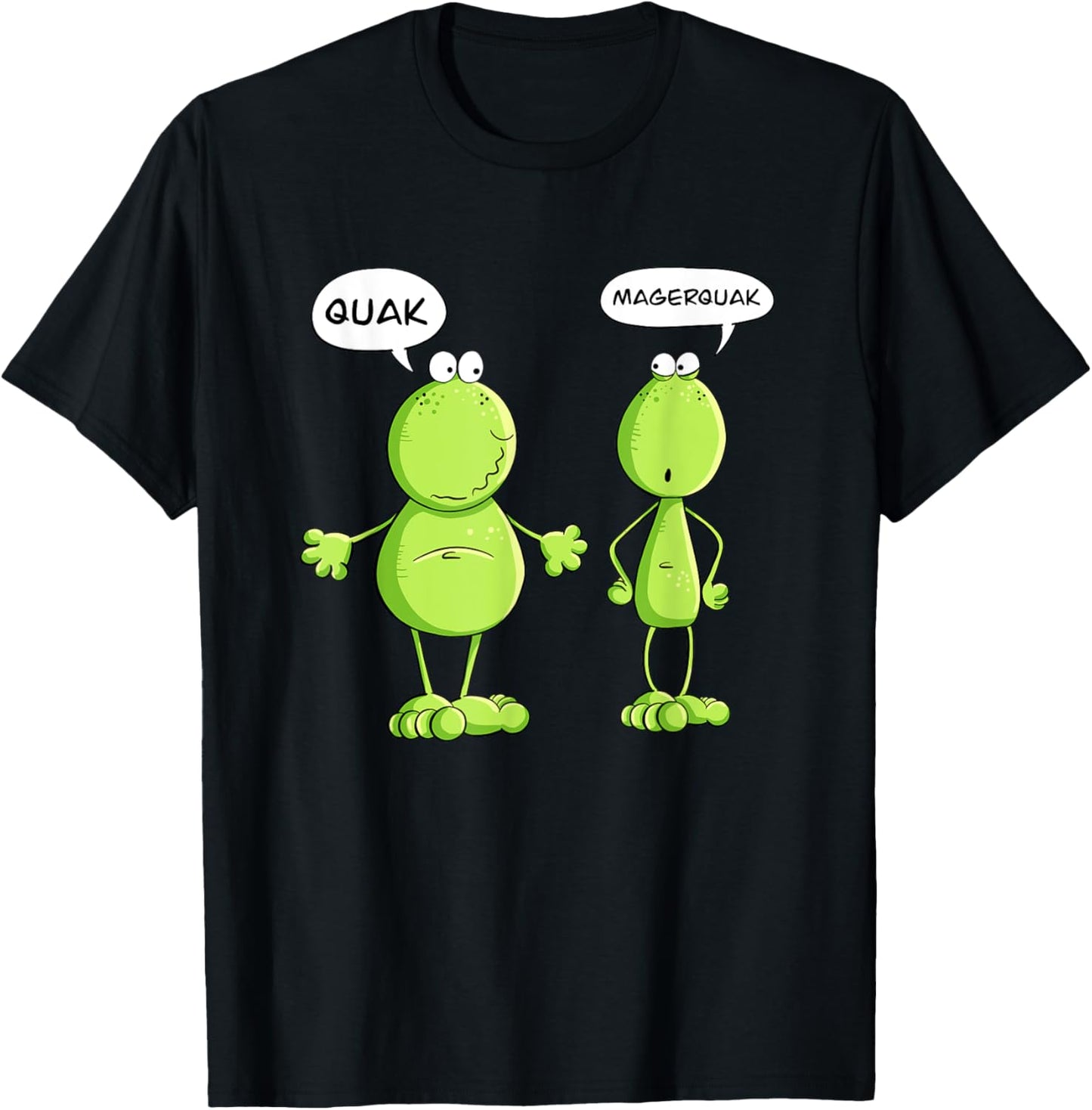 Quak Und Magerquak Frosch I Statement Wortspiel I Fun T-Shirt Textilien 19.99 € WORKSWEAR.DE