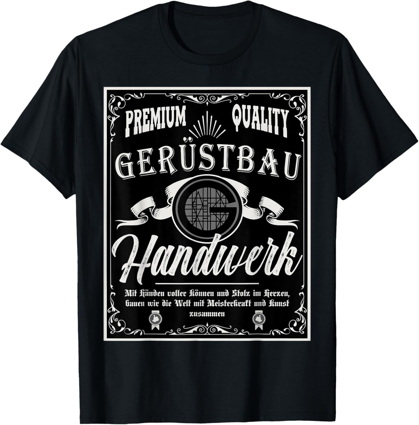 Gerüstbauer Handwerker Outfit und Zubehör T-Shirt Textilien 21.95 € WORKSWEAR.DE