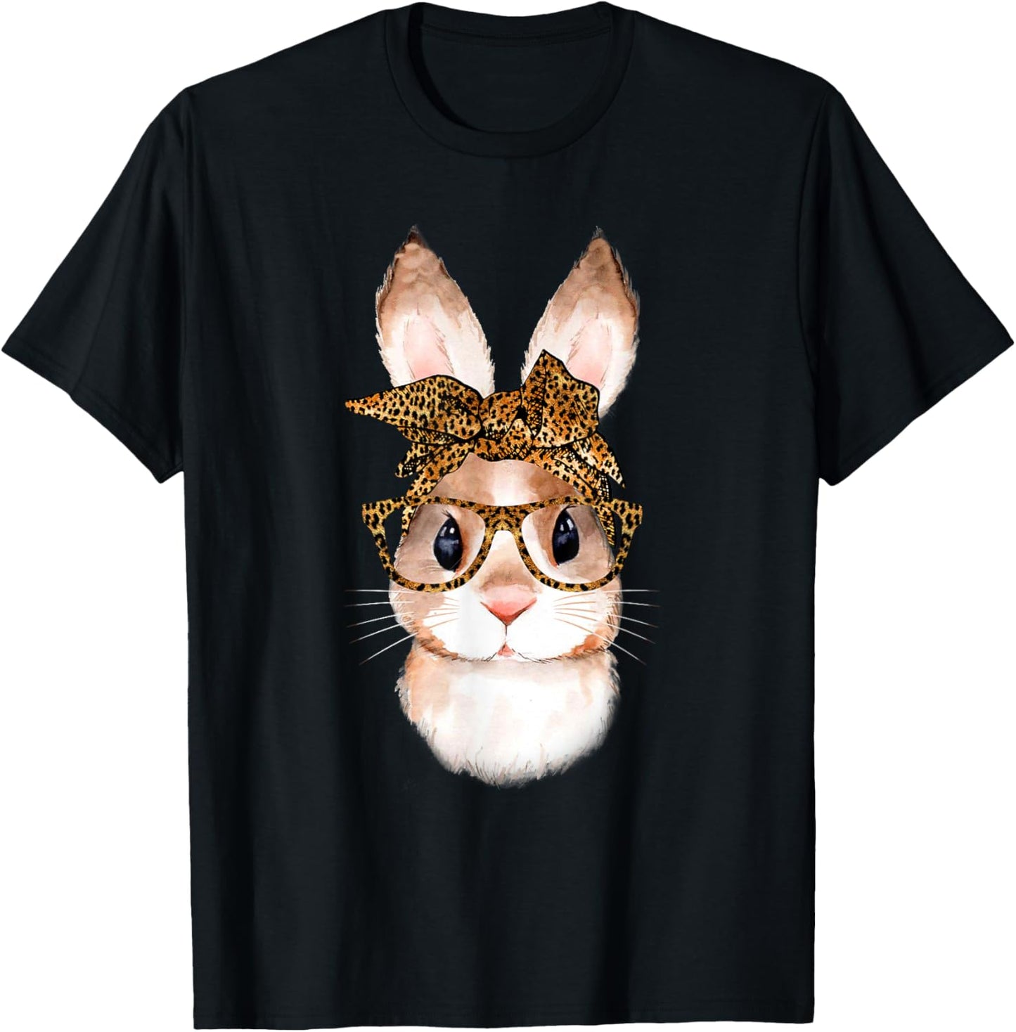 Süßes Kaninchen Hase Ostern Leopard Year of the Rabbit Bunny T-Shirt Textilien 19.95 € WORKSWEAR.DE