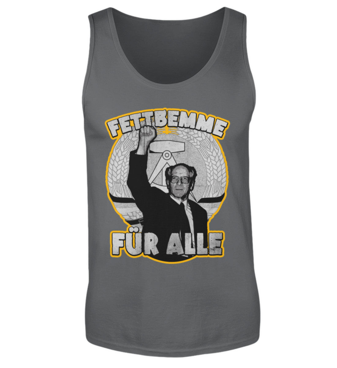 Fettbemme für alle - Herren Tanktop, Herren Tank-Top Farbe: Charcoal (Solid 22.95 €