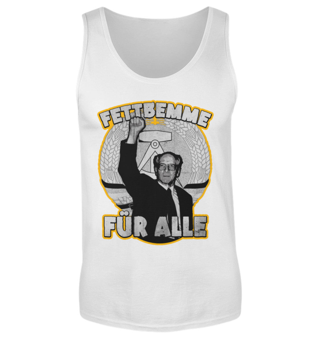 Fettbemme für alle - Herren Tanktop, Herren Tank-Top Farbe: White 22.95 €