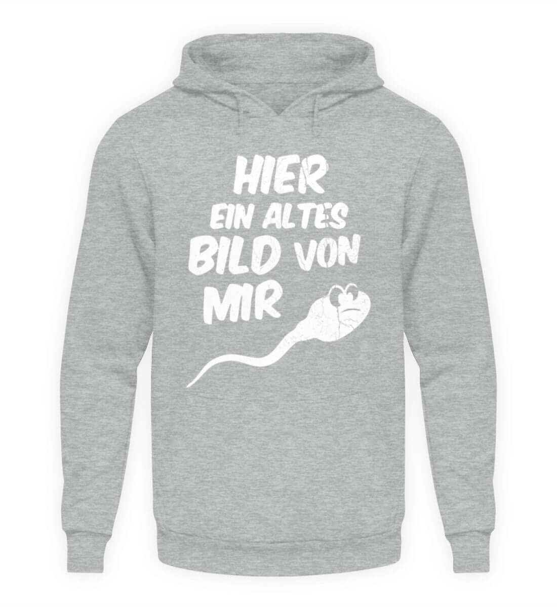Coole Hoodies, Altes Bild von mir - Fun Hoodie, 40.00 €, Unisex Hoodie, Farbe: Heather Sport Grey, WORKSWEAR.DE