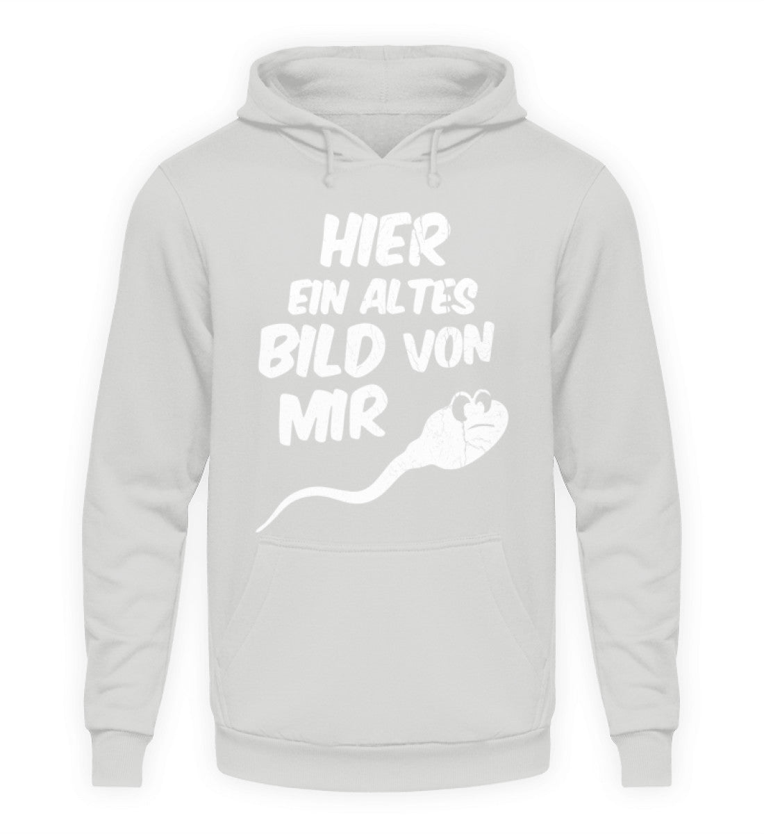 Coole Hoodies, Altes Bild von mir - Fun Hoodie, 40.00 €, Unisex Hoodie, Farbe: Sport Grey, WORKSWEAR.DE