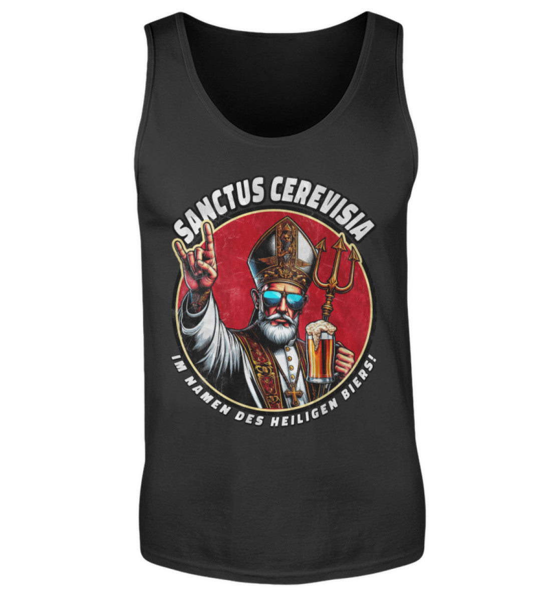 SANCTUS CEREVISIA - Herren Tanktop, Herren Tank-Top Farbe: Black 22.95 €