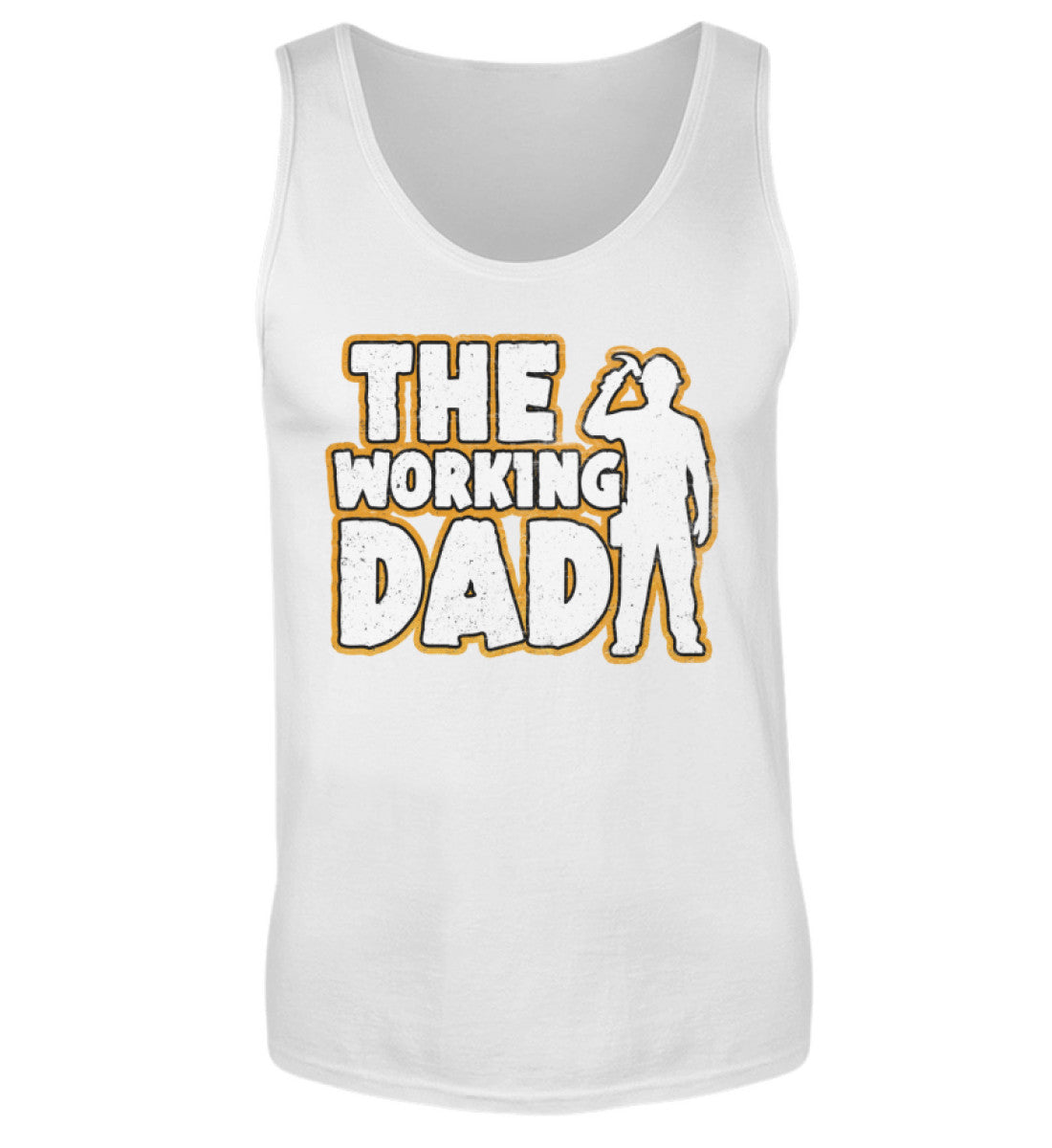 The Working Dad - Herren Tanktop, Herren Tank-Top Farbe: White 24.95 €