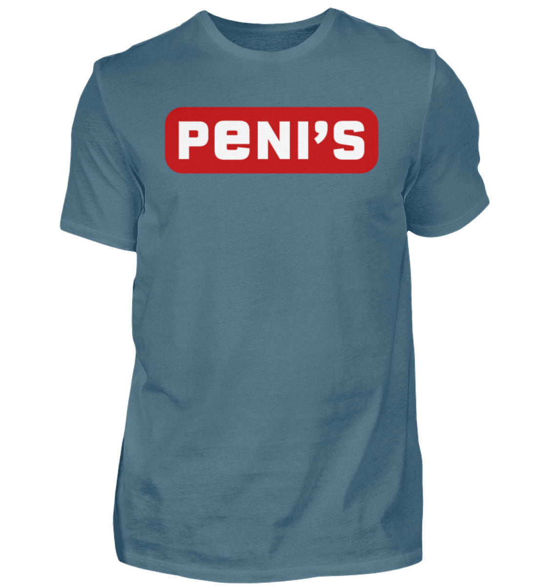 Witzige Herren T-Shirts, Peni's - Herren Funhirt 20.00 € Farbe: Stone Blue WORKSWEAR.DE
