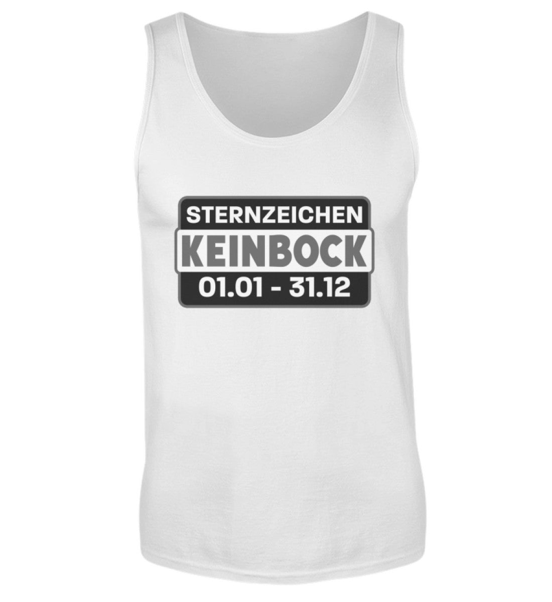 Kein Bock - Herren Tanktop, Herren Tank-Top Farbe: White 24.95 €