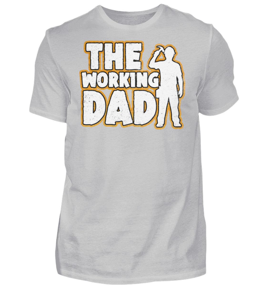 Witzige Herren T-Shirts, Working Dad - Herren Fun T-Shirt 20.00 € Farbe: Pacific Grey WORKSWEAR.DE