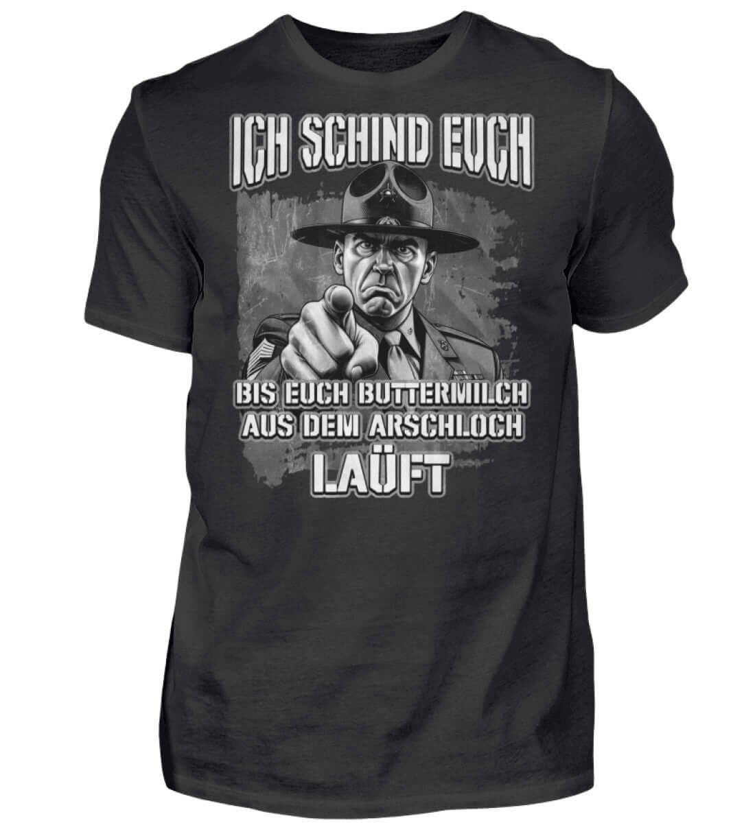 Witzige Herren T-Shirts, ICH SCHIND EUCH - Herren Funshirt 20.00 € Farbe: Black WORKSWEAR.DE