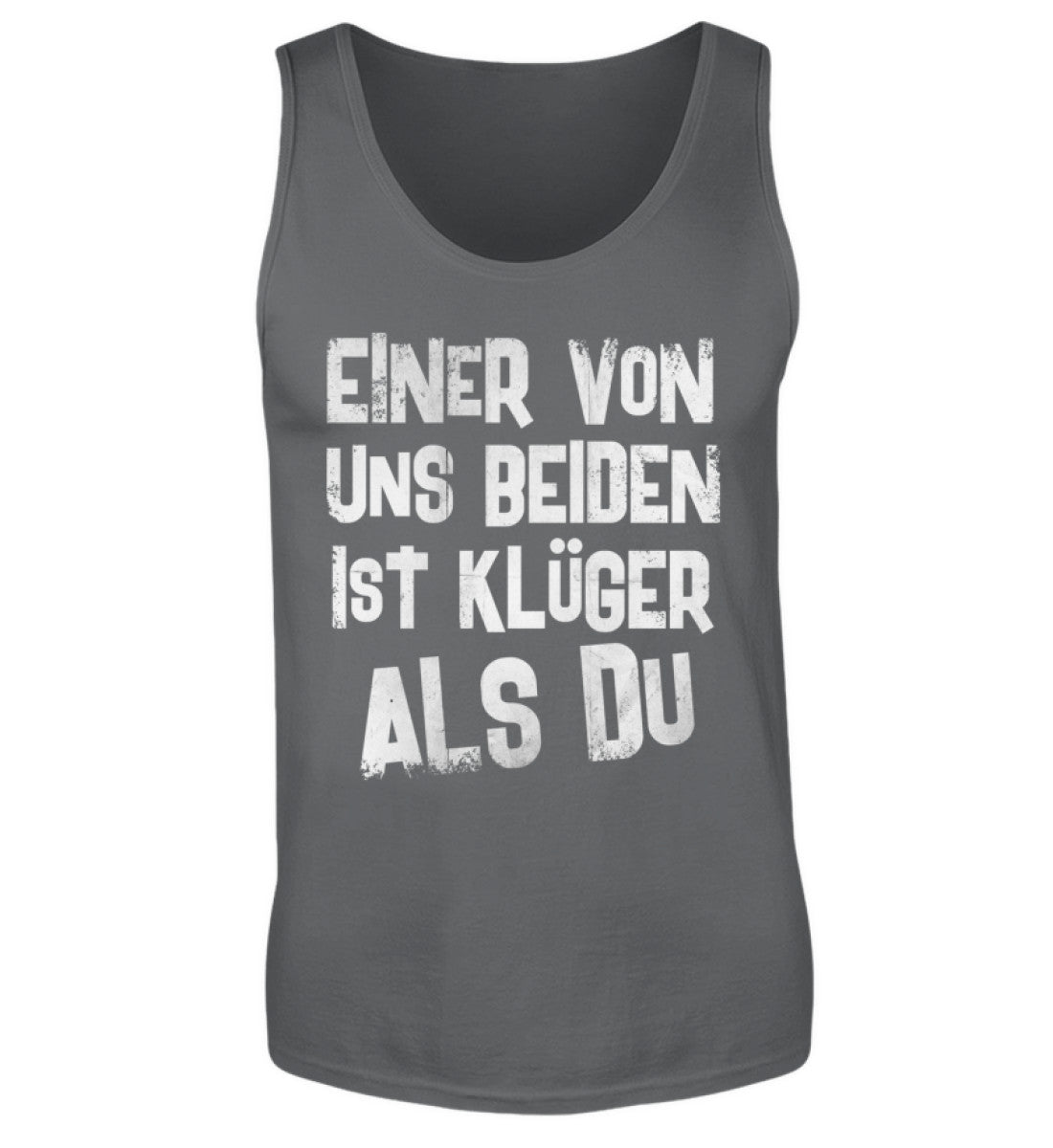Klüger als Du - Herren Tanktop, Herren Tank-Top Farbe: Charcoal (Solid 22.95 €