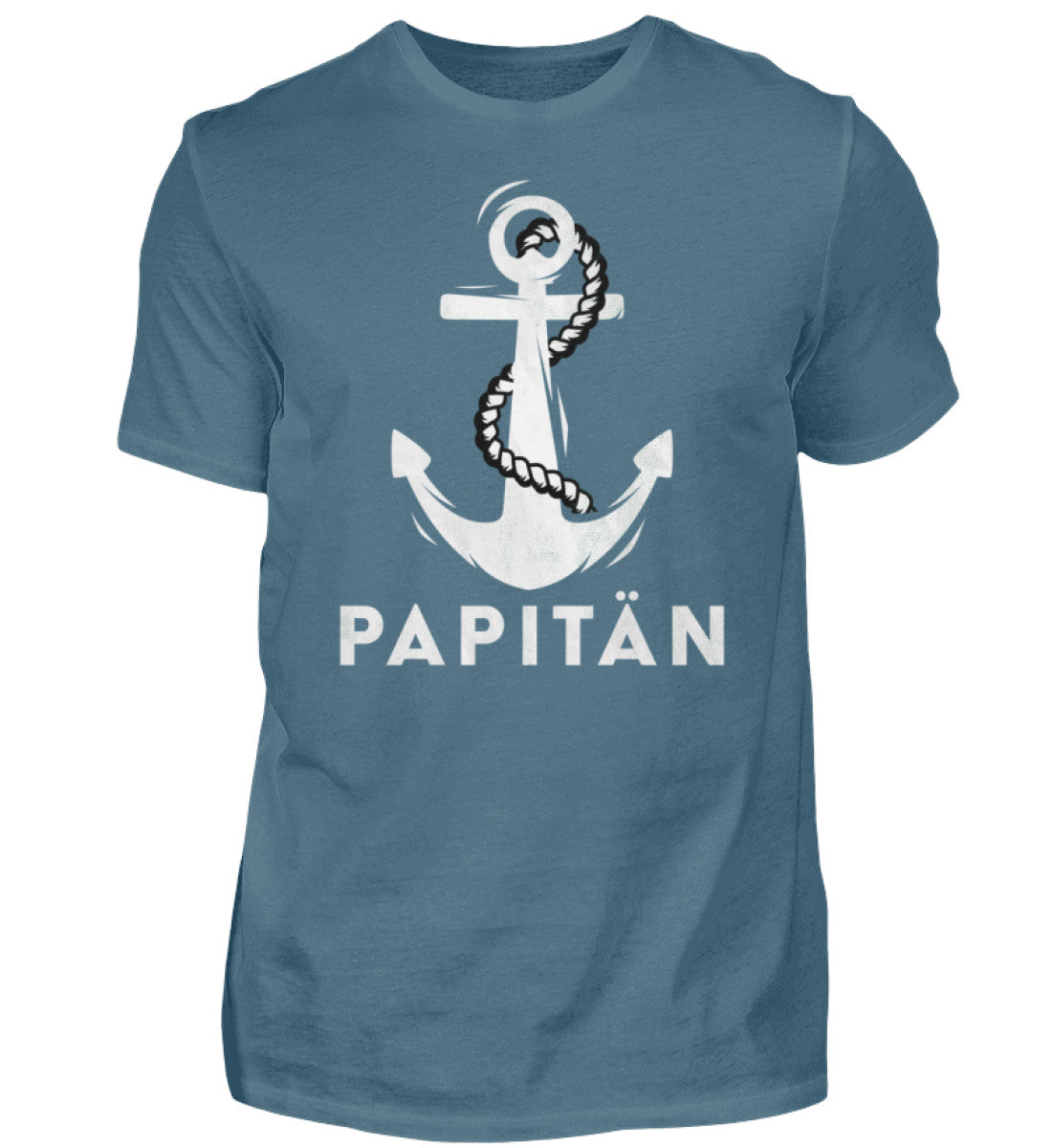 Witzige Herren T-Shirts, Papitän - Herren Fun T- Shirt 20.00 € Farbe: Stone Blue WORKSWEAR.DE