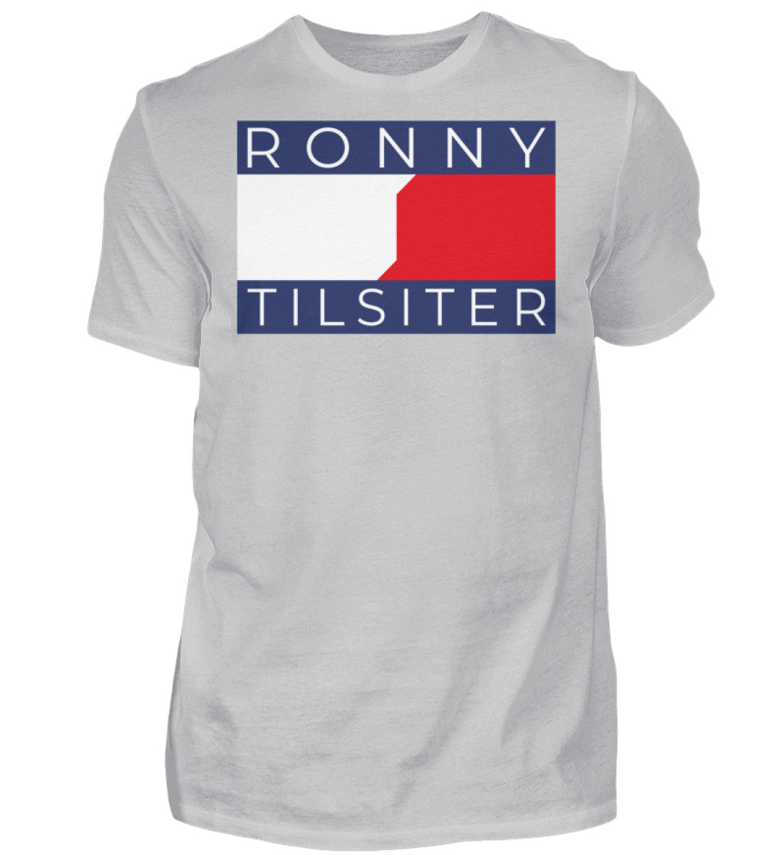 Witzige Herren T-Shirts, RONNY TILSITER - Herren Funshirt 20.00 € Farbe: Pacific Grey WORKSWEAR.DE