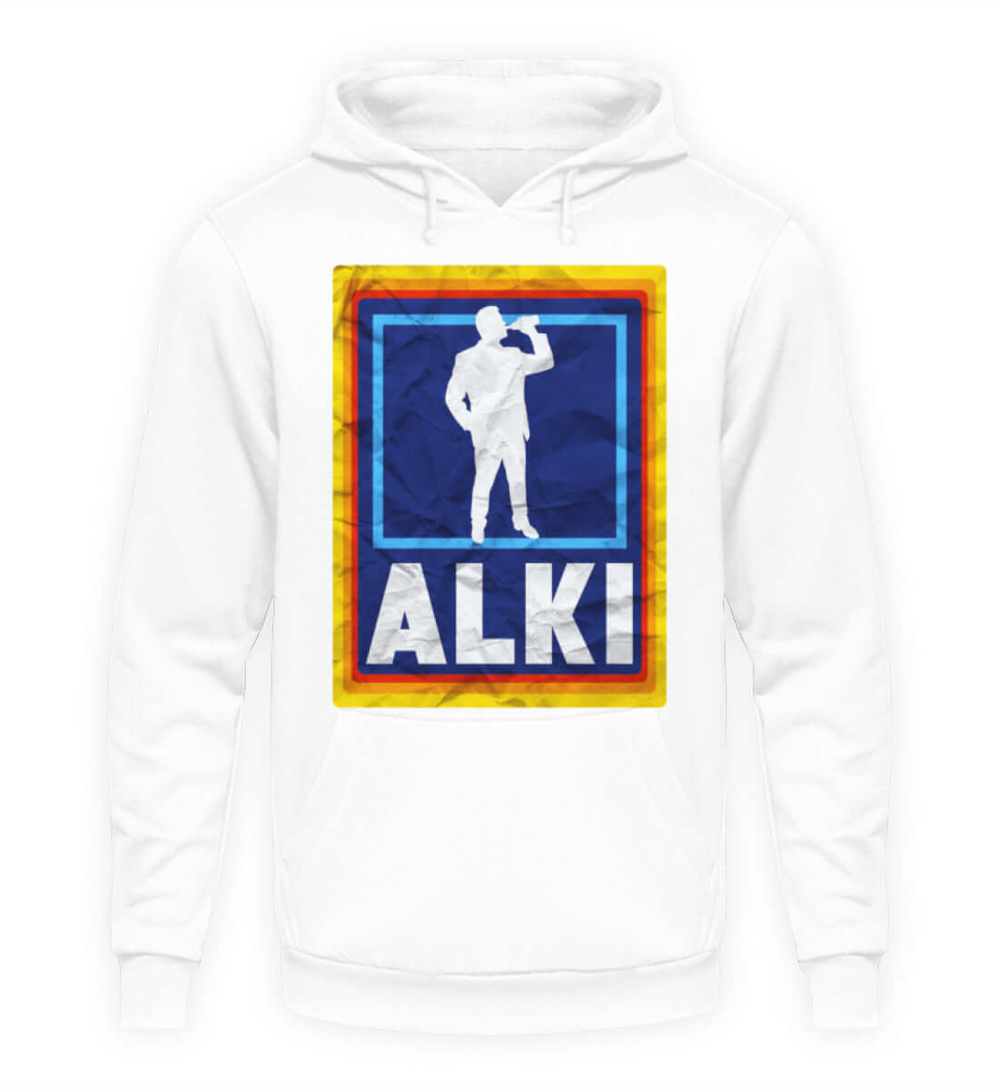 Coole Hoodies, ALKI - Hoodie, 40.00 €, Unisex Hoodie, Farbe: Arctic White, WORKSWEAR.DE