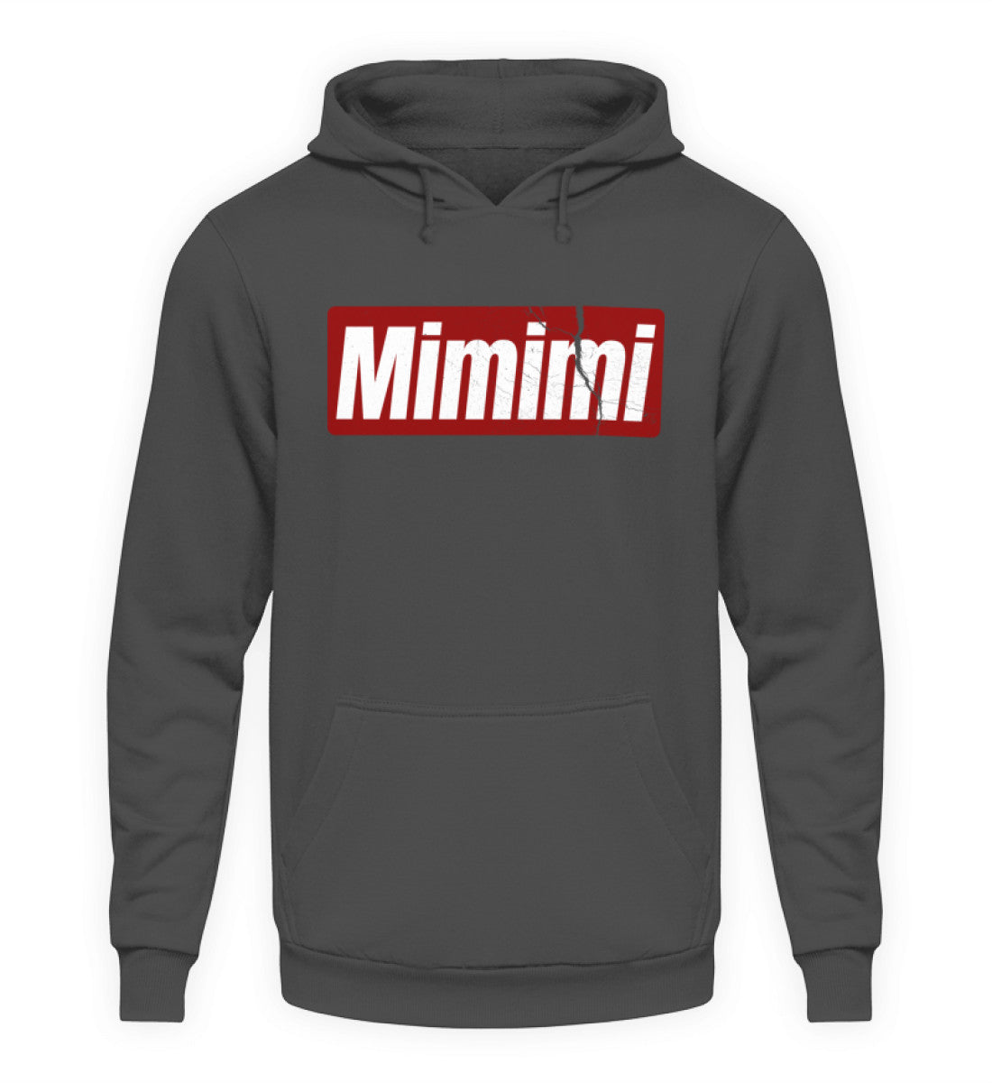 Coole Hoodies, MIMIMI - Fun Hoodie, 40.00 €, Unisex Hoodie, Farbe: Steel Grey (Solid), WORKSWEAR.DE