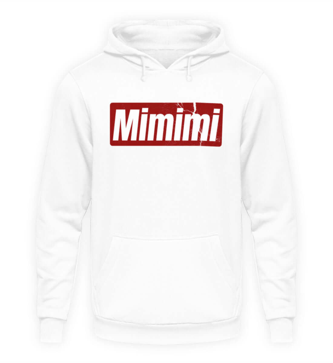 Coole Hoodies, MIMIMI - Fun Hoodie, 40.00 €, Unisex Hoodie, Farbe: Arctic White, WORKSWEAR.DE