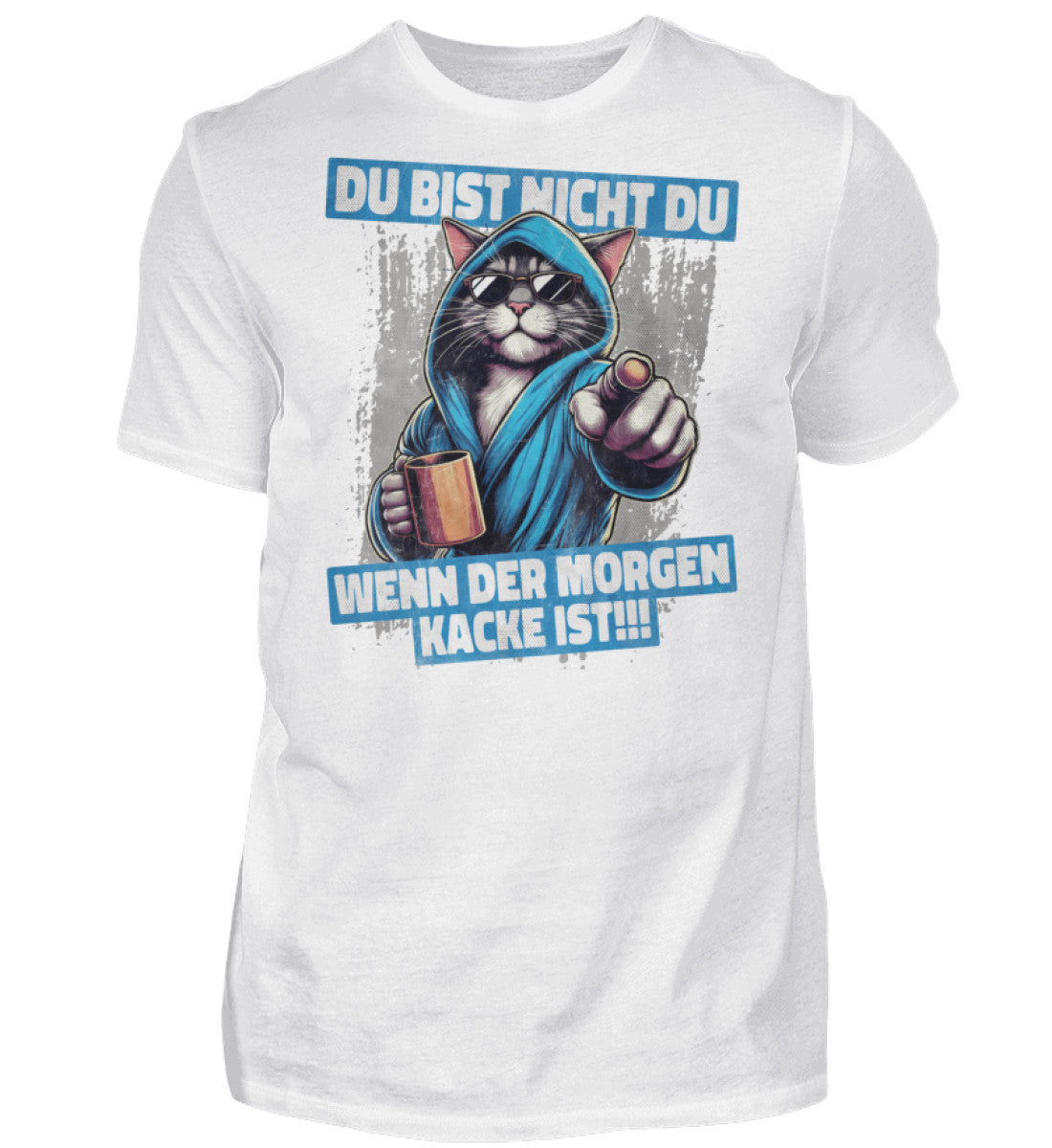 Witzige Herren T-Shirts, Du bist nicht Du - Fun T-Shirt 20.00 € Farbe: White WORKSWEAR.DE