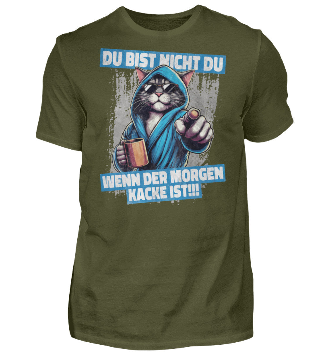 Witzige Herren T-Shirts, Du bist nicht Du - Fun T-Shirt 20.00 € Farbe: Urban Khaki WORKSWEAR.DE