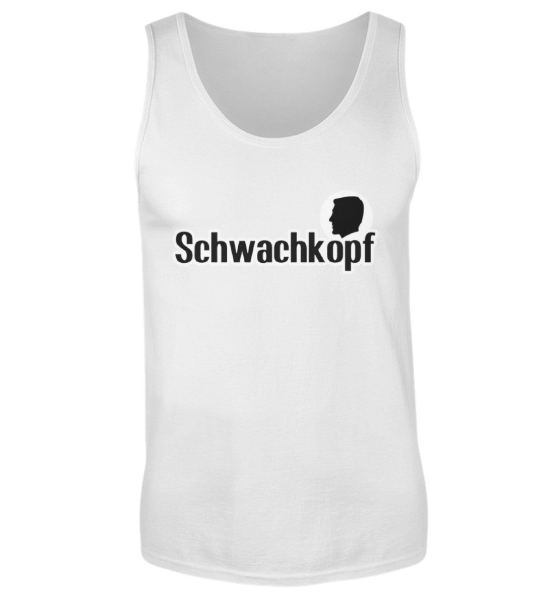 Schwachkopf - Tanktop, Herren Tank-Top Farbe: White 24.95 €