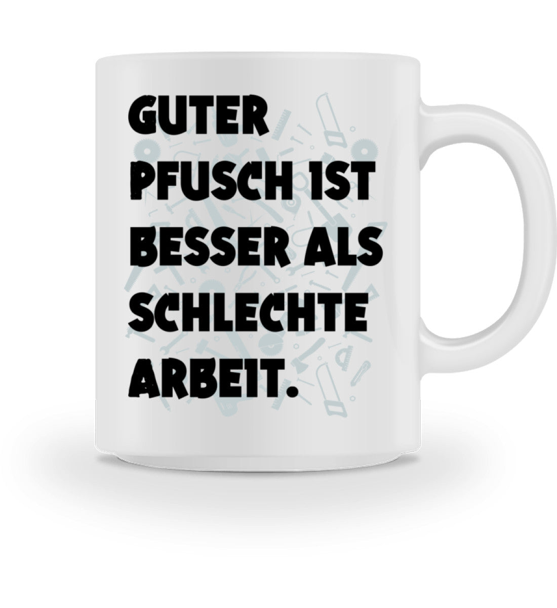 Handwerker Kaffeetasse bedruckt www.handwerkerfashion.de