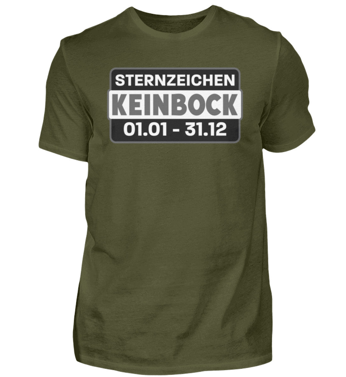 Witzige Herren T-Shirts, Kein Bock - Herren Funshirt 20.00 € Farbe: Urban Khaki WORKSWEAR.DE