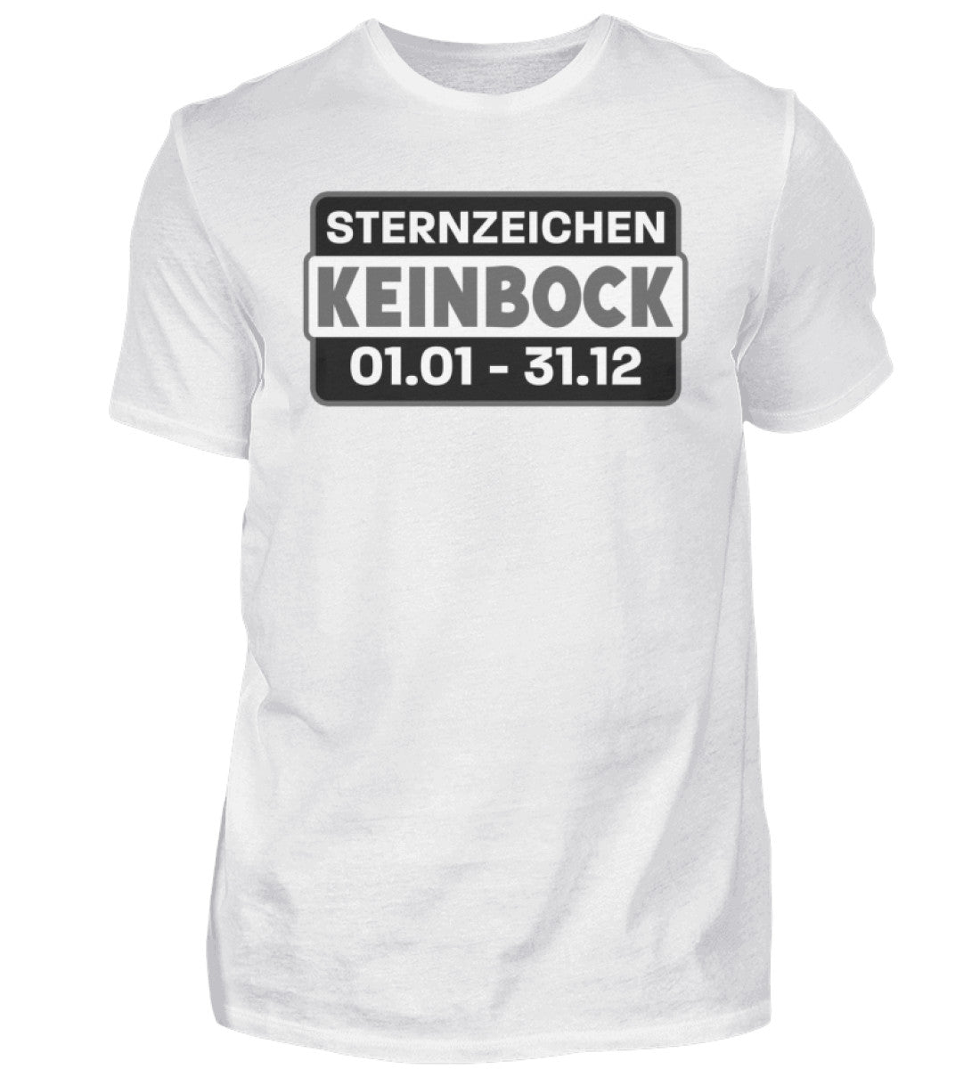 Witzige Herren T-Shirts, Kein Bock - Herren Funshirt 20.00 € Farbe: White WORKSWEAR.DE