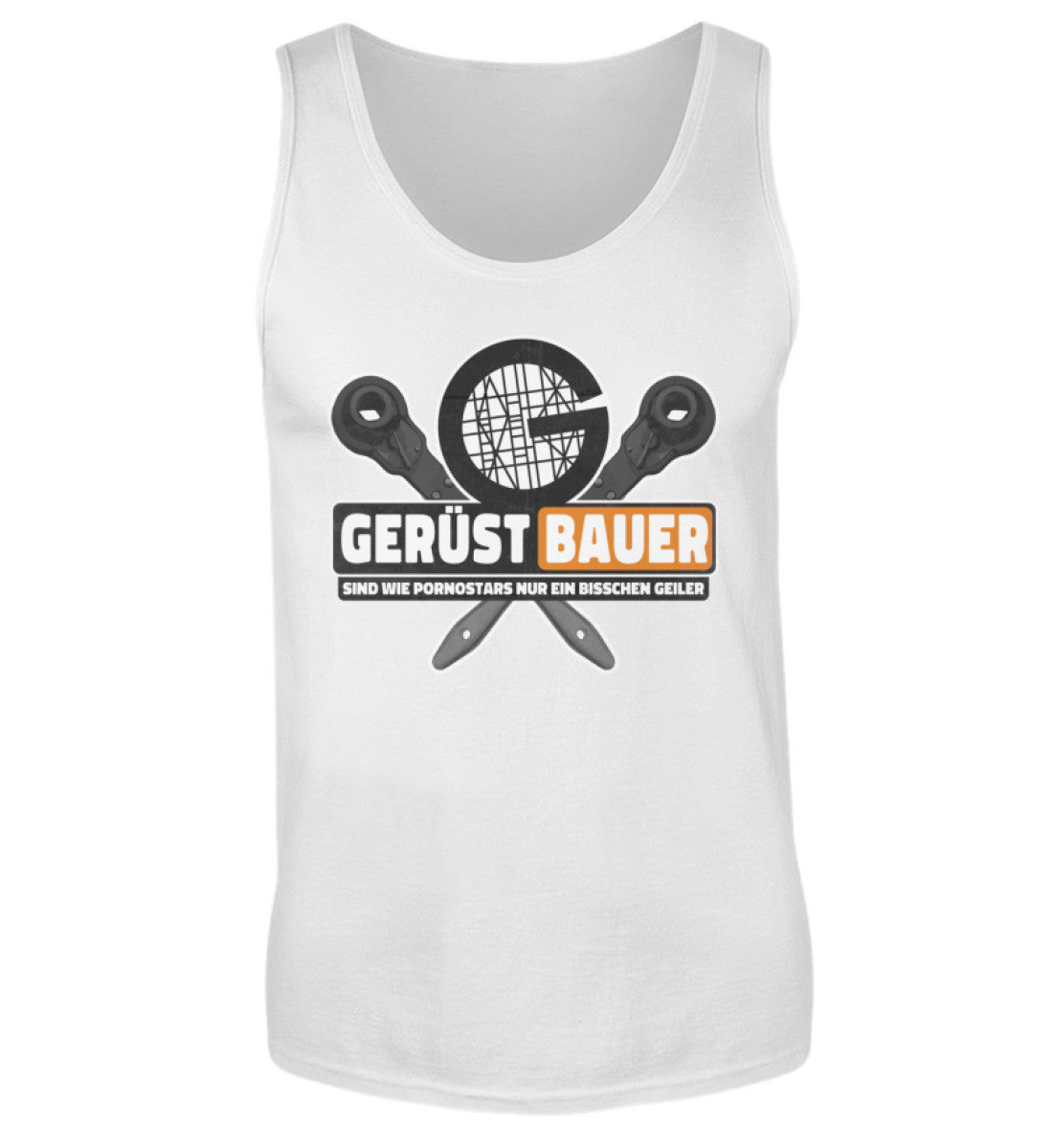 Gerüstbauer - Herren Tanktop, 24.95 €, Herren Tank-Top Farbe: White,