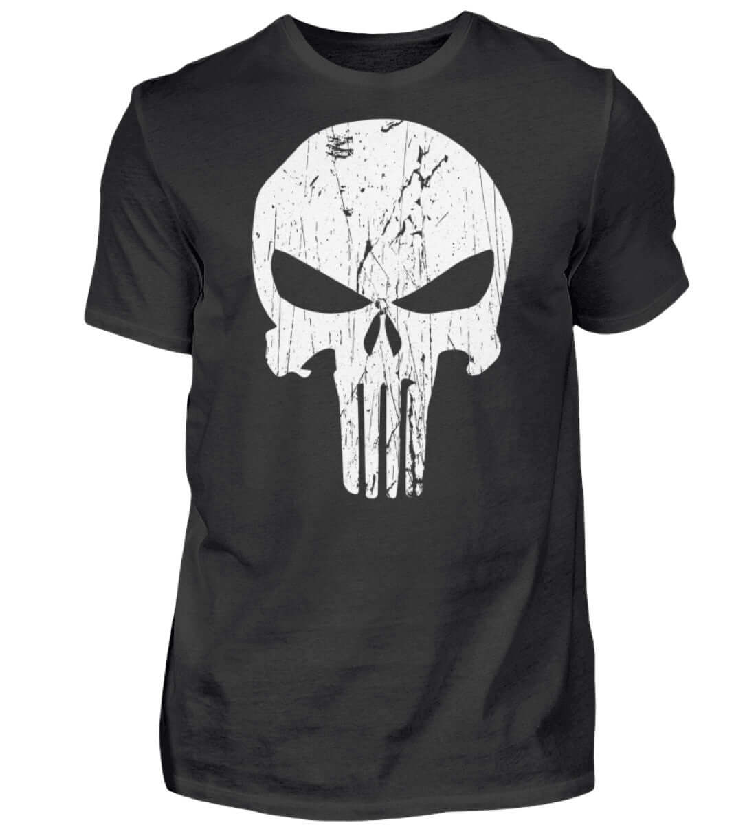 Witzige Herren T-Shirts, PUNISHER - Herren Funshirt 20.00 € Farbe: Black WORKSWEAR.DE
