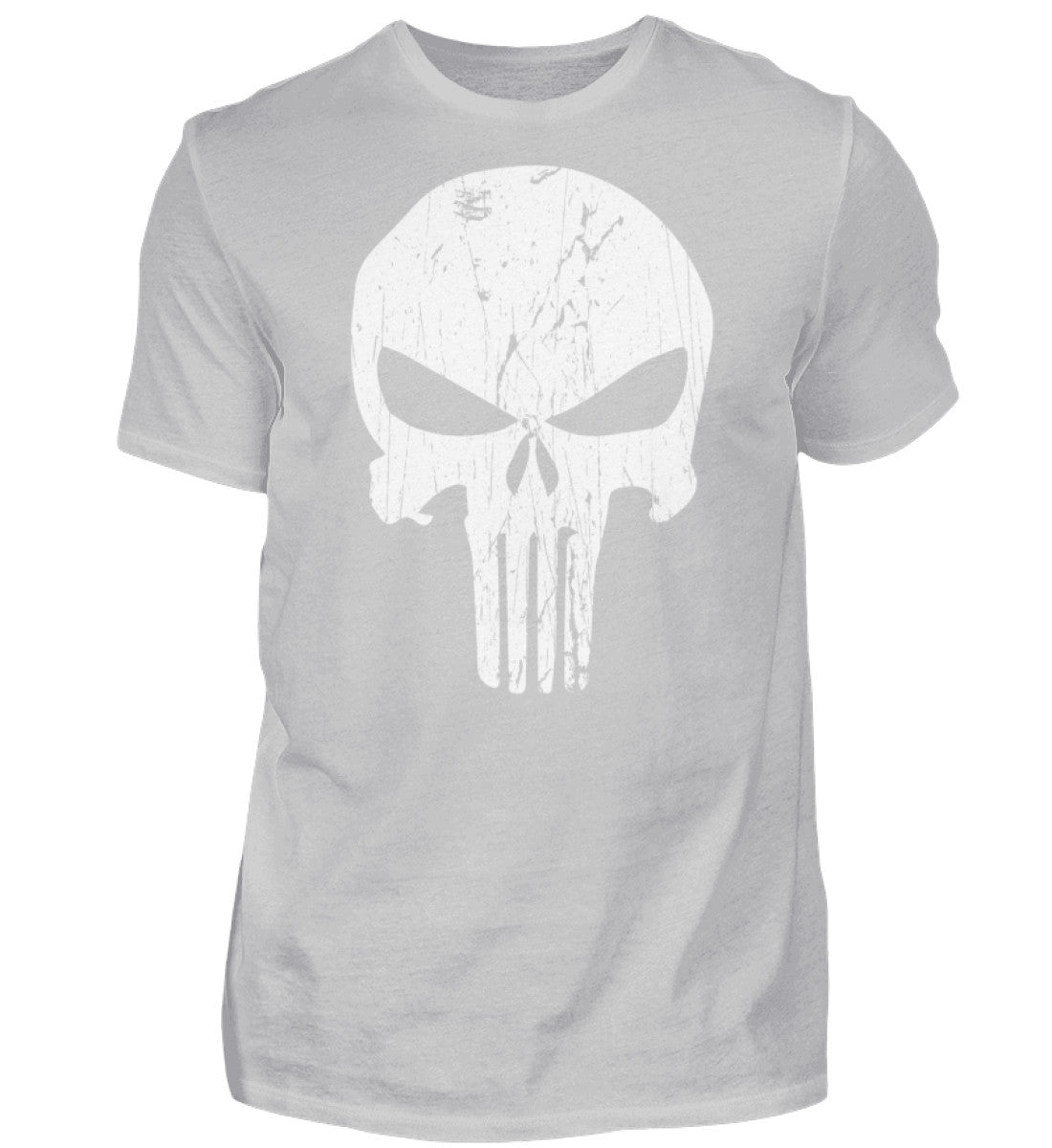 Witzige Herren T-Shirts, PUNISHER - Herren Funshirt 20.00 € Farbe: Pacific Grey WORKSWEAR.DE