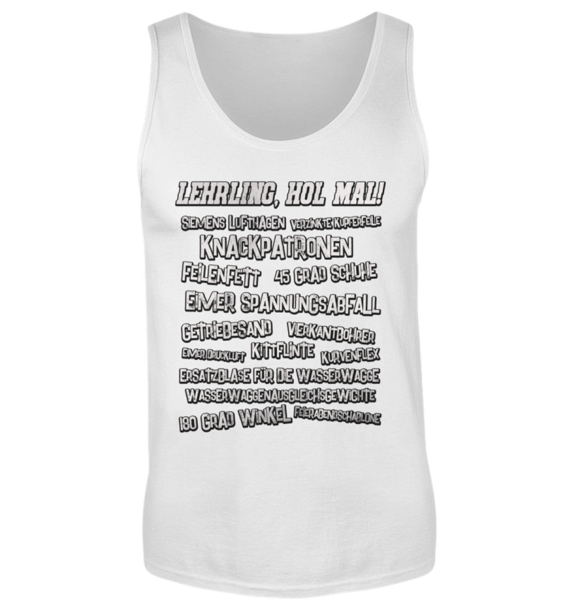 Lehrling, hol mal! - Herren Tanktop, Herren Tank-Top Farbe: White 22.95 €