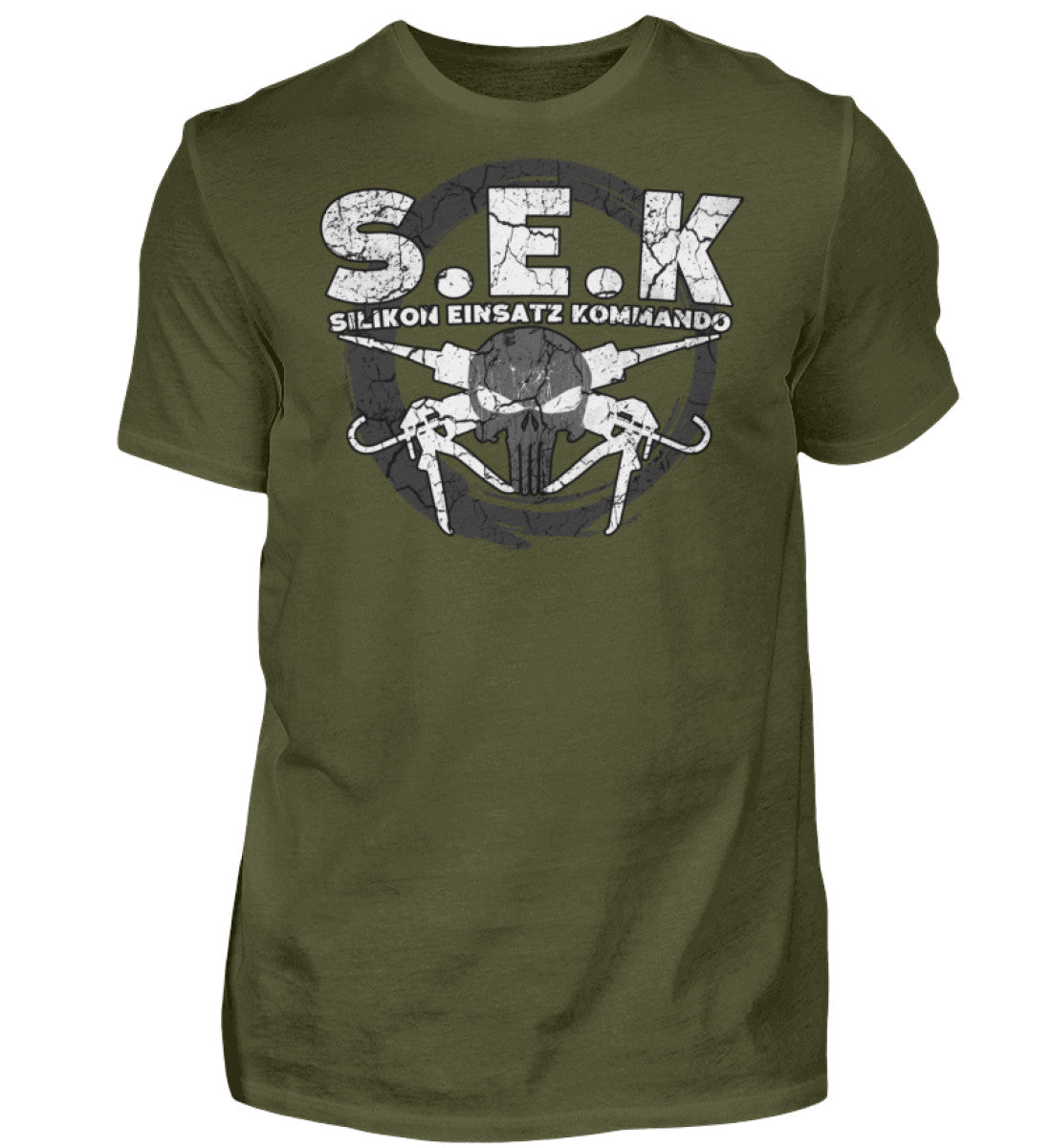 Witzige Herren T-Shirts, S.E.K - Herren Funshirt 20.00 € Farbe: Urban Khaki WORKSWEAR.DE