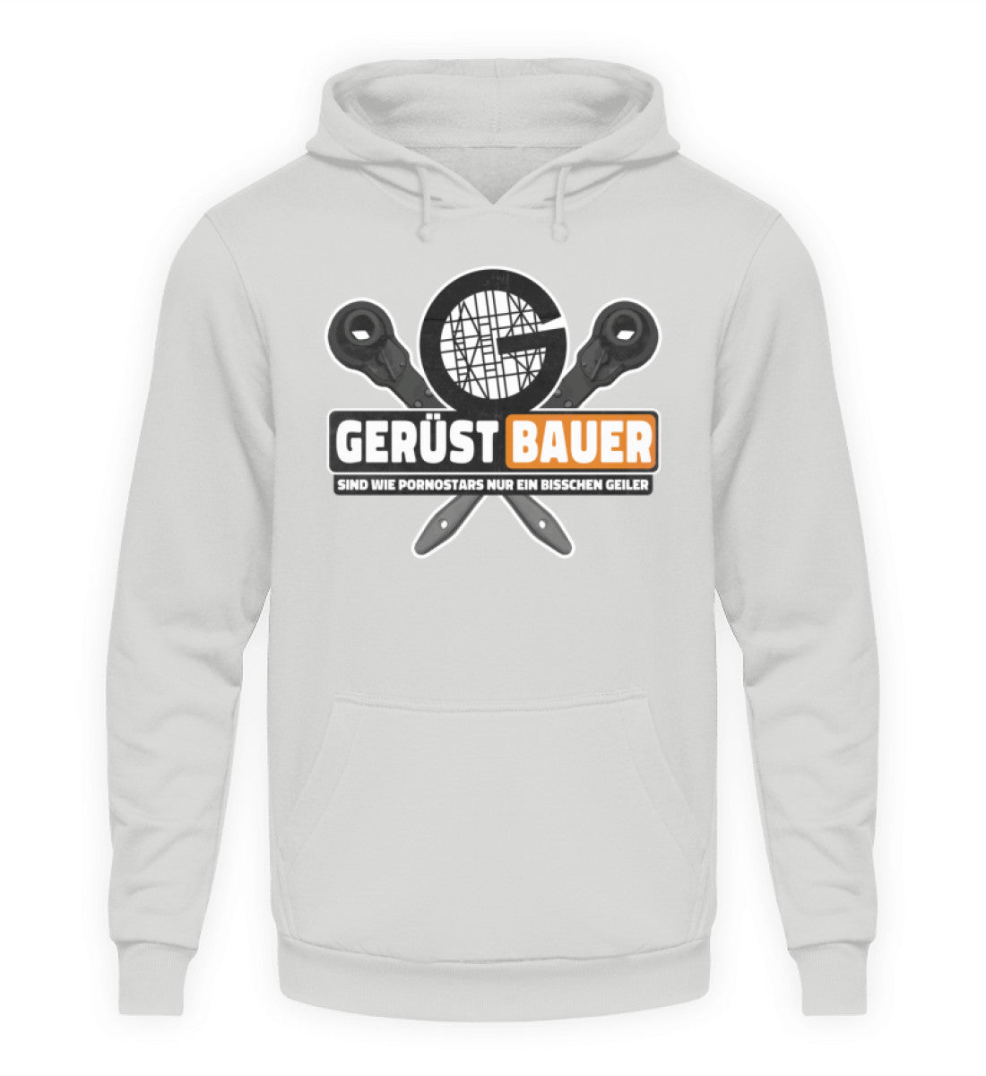 Gerüstbauer - Hoodie, 44.95 €, Unisex Hoodie Farbe: Sport Grey,