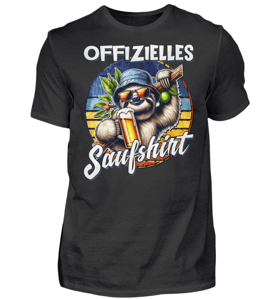 Witzige Herren T-Shirts, Offizielles Saufshirt - Herren Fun T-Shirt 20.00 € Farbe: Black WORKSWEAR.DE