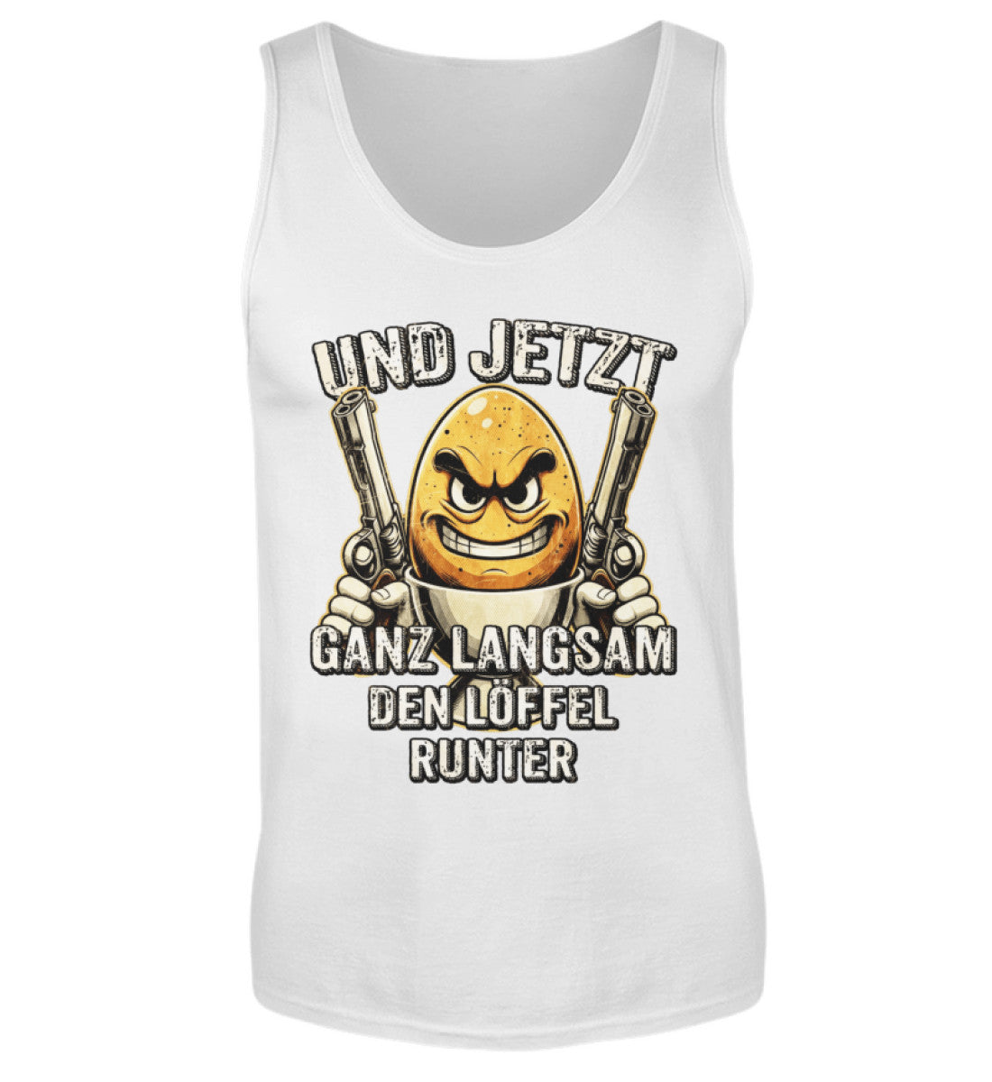 Löffel runter - Herren Tanktop, Herren Tank-Top Farbe: White 24.95 €