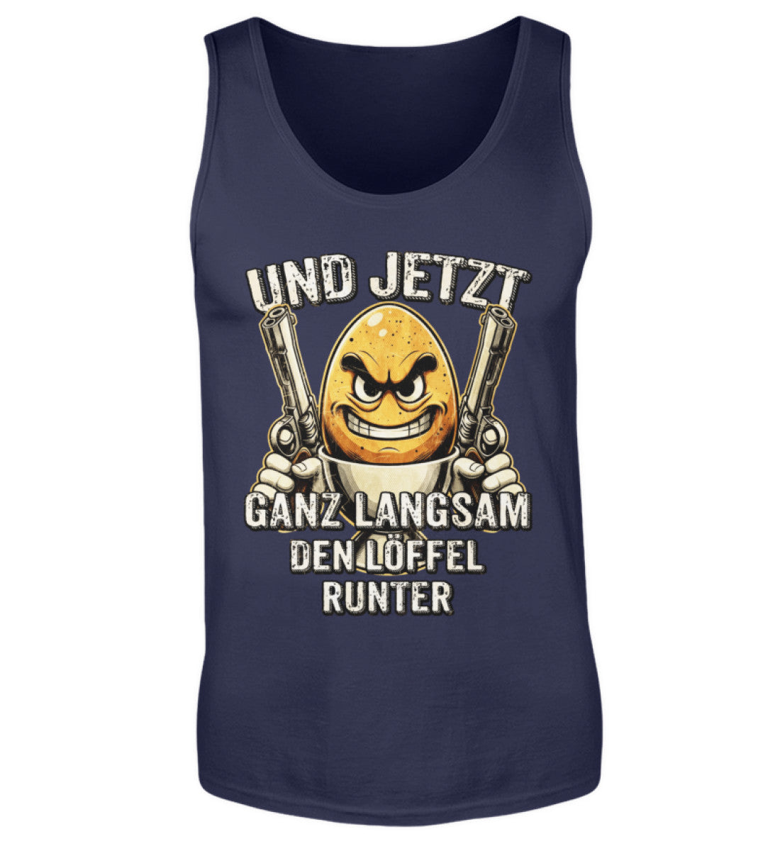 Löffel runter - Herren Tanktop, Herren Tank-Top Farbe: Navy 24.95 €