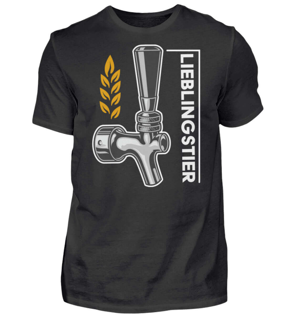 Witzige Herren T-Shirts, Lieblingstier - Herren Funhirt 20.00 € Farbe: Black WORKSWEAR.DE