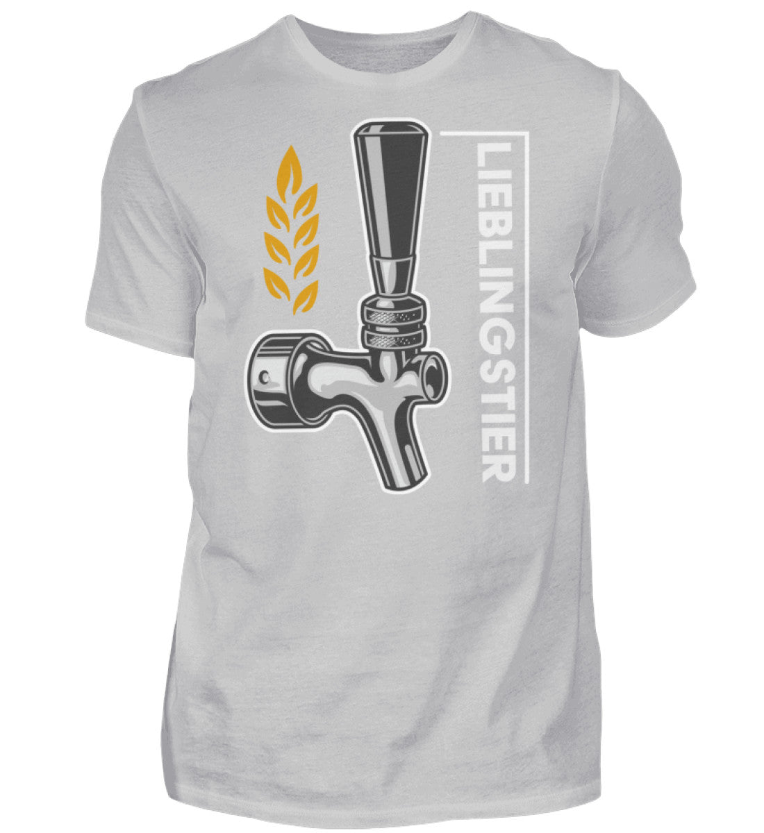 Witzige Herren T-Shirts, Lieblingstier - Herren Funhirt 20.00 € Farbe: Pacific Grey WORKSWEAR.DE