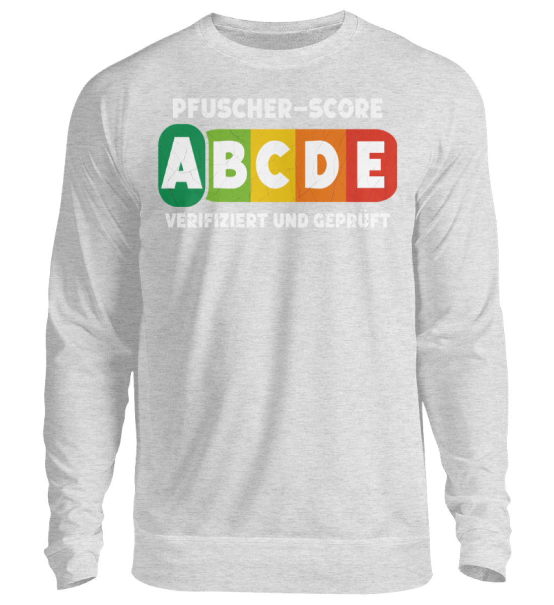 Lustige Pullover, Pfuscher Score - Pullover, 39.95 €, Unisex Sweatshirt, Farbe: Heather Grey, WORKSWEAR.DE