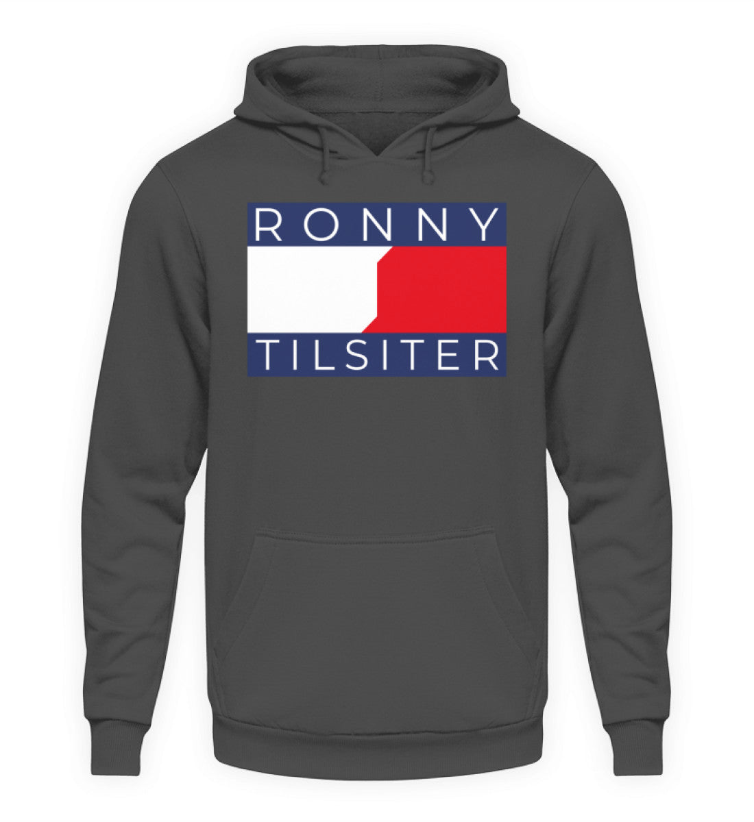 Coole Hoodies, RONNY TILSITER - Hoodie, 40.00 €, Unisex Hoodie, Farbe: Steel Grey (Solid), WORKSWEAR.DE