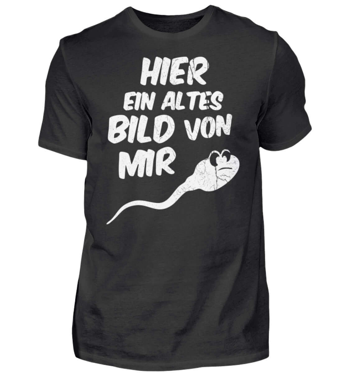 Witzige Herren T-Shirts, Altes Bild von mir - Herren Fun T-Shirt 20.00 € Farbe: Black WORKSWEAR.DE