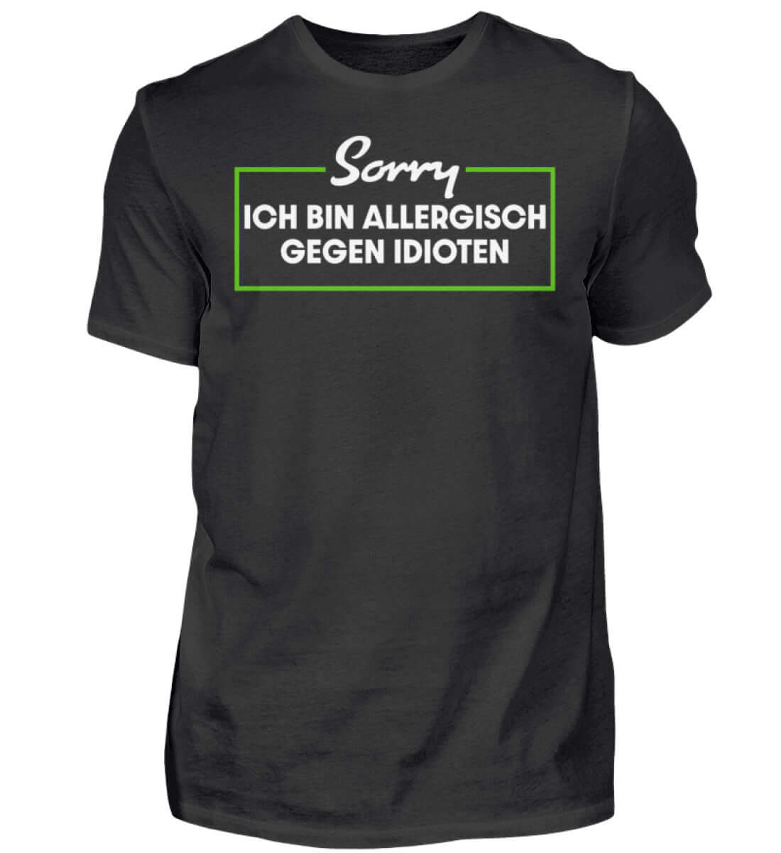 Witzige Herren T-Shirts, Sorry - Herren Funshirt 20.00 € Farbe: Black WORKSWEAR.DE