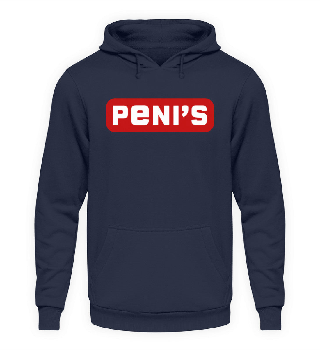 Coole Hoodies, Peni's - Fun Hoodie, 40.00 €, Unisex Hoodie, Farbe: Oxford Navy, WORKSWEAR.DE